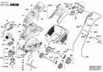 Bosch 3 600 H81 D40 ROTAK 43 Lawnmower Spare Parts